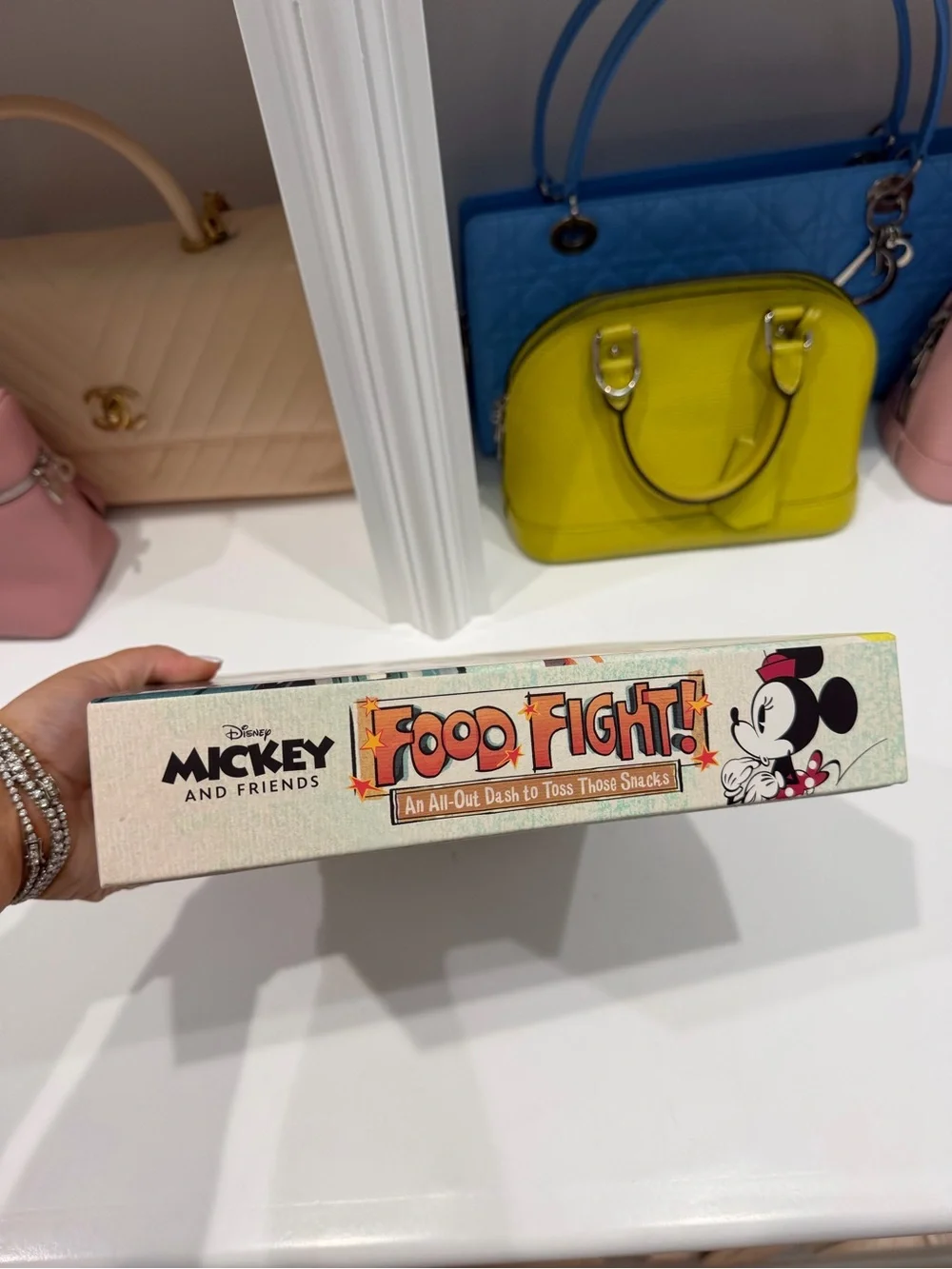 NEW Disney Mickey And Friends Food Fight Game